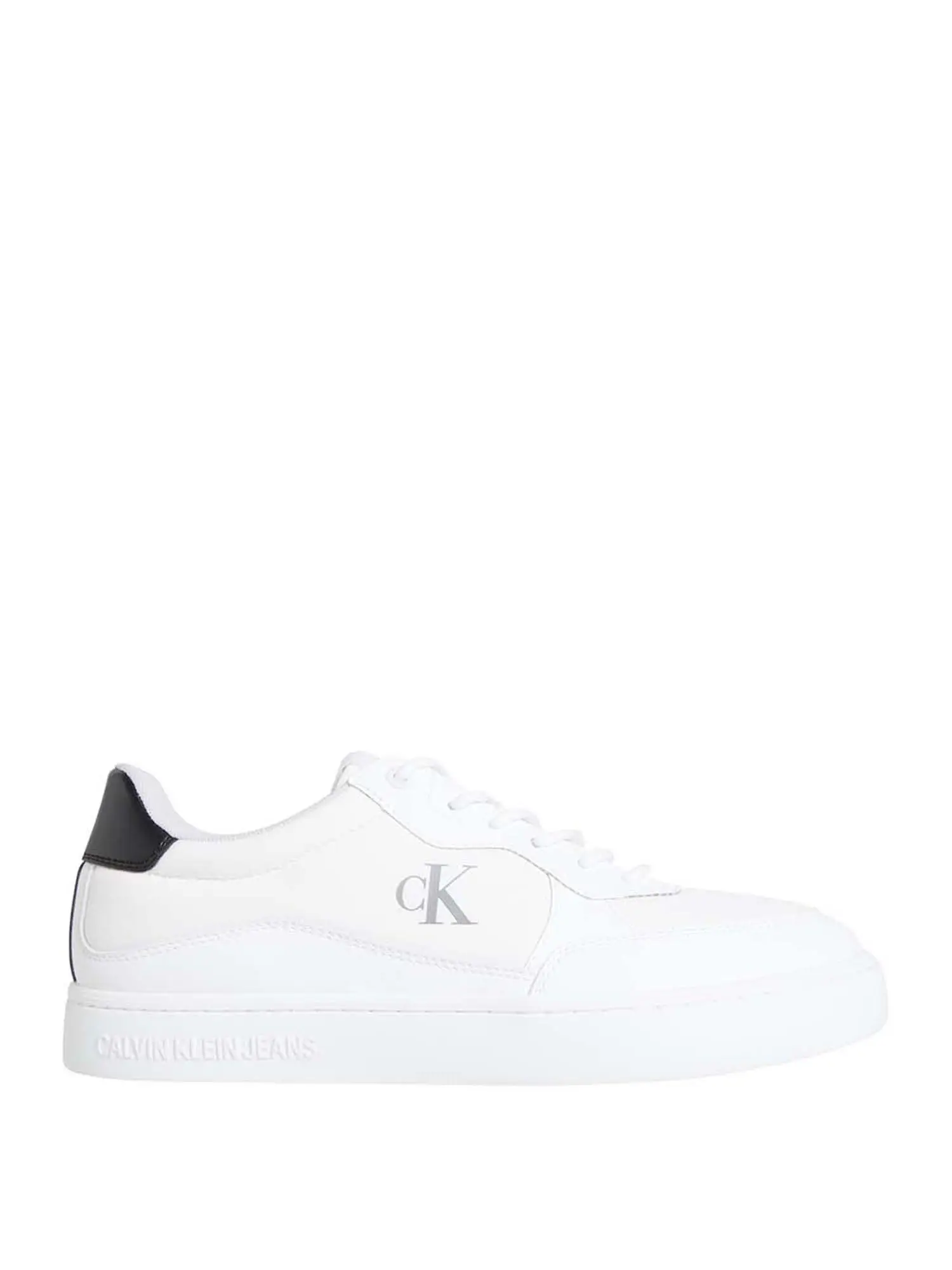 SNEAKERS UOMO - CALVIN KLEIN - YM0YM01202 - BIANCO/NERO, 41