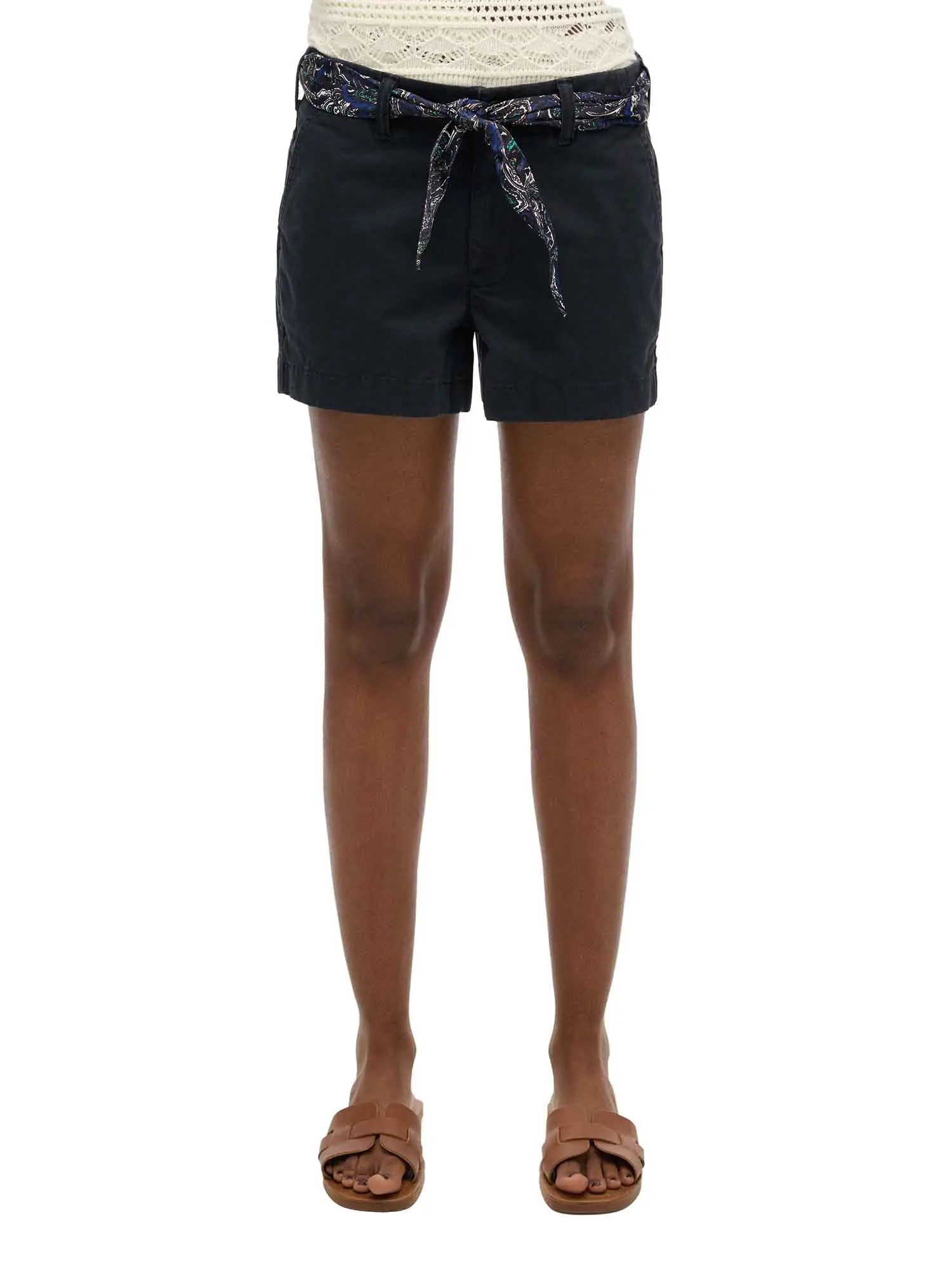 SHORT DONNA - SUPERDRY - W7110454A - NAVY, XXS