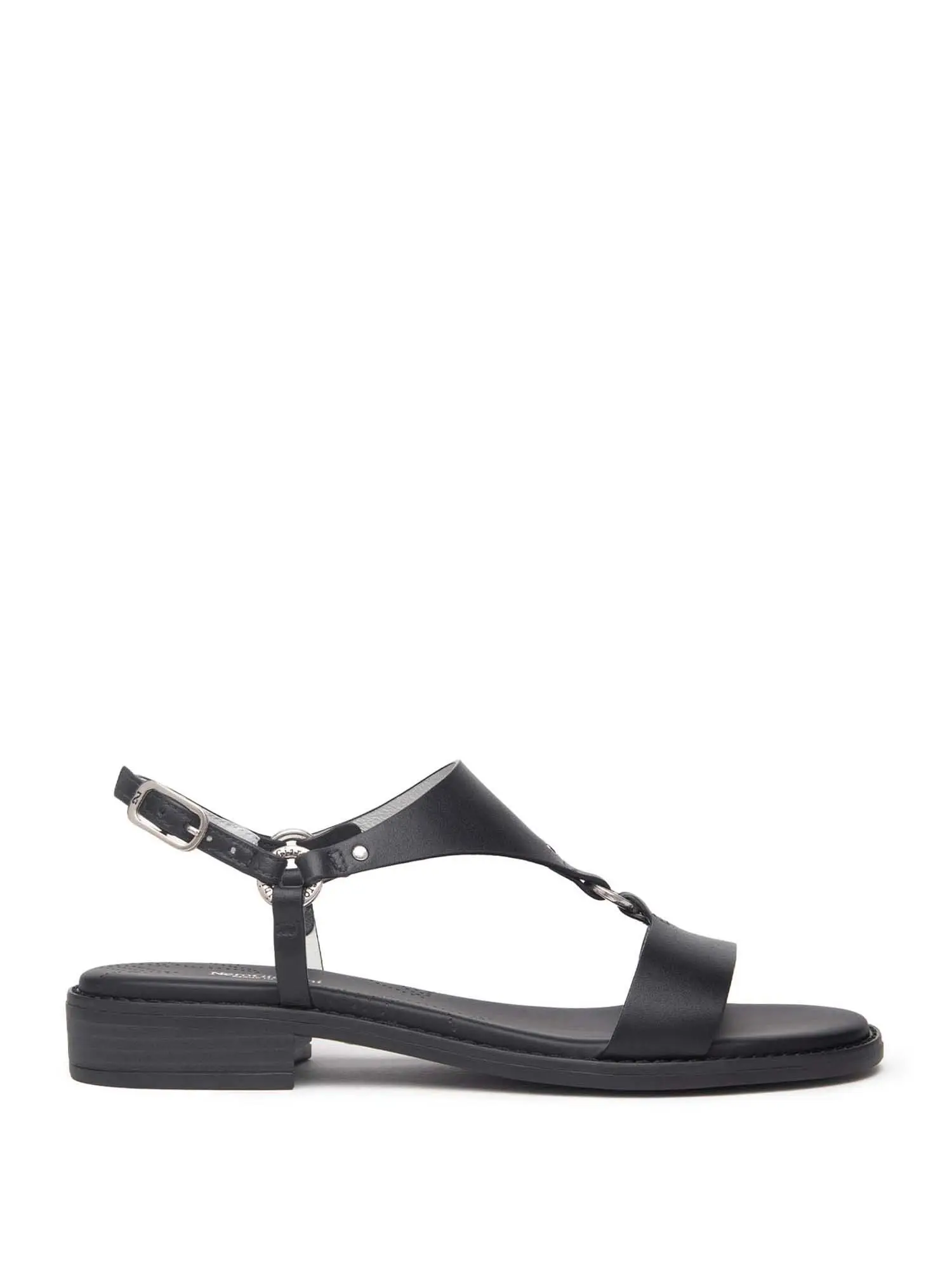 SANDALO DONNA - NERO GIARDINI - E513420D - NERO, 37