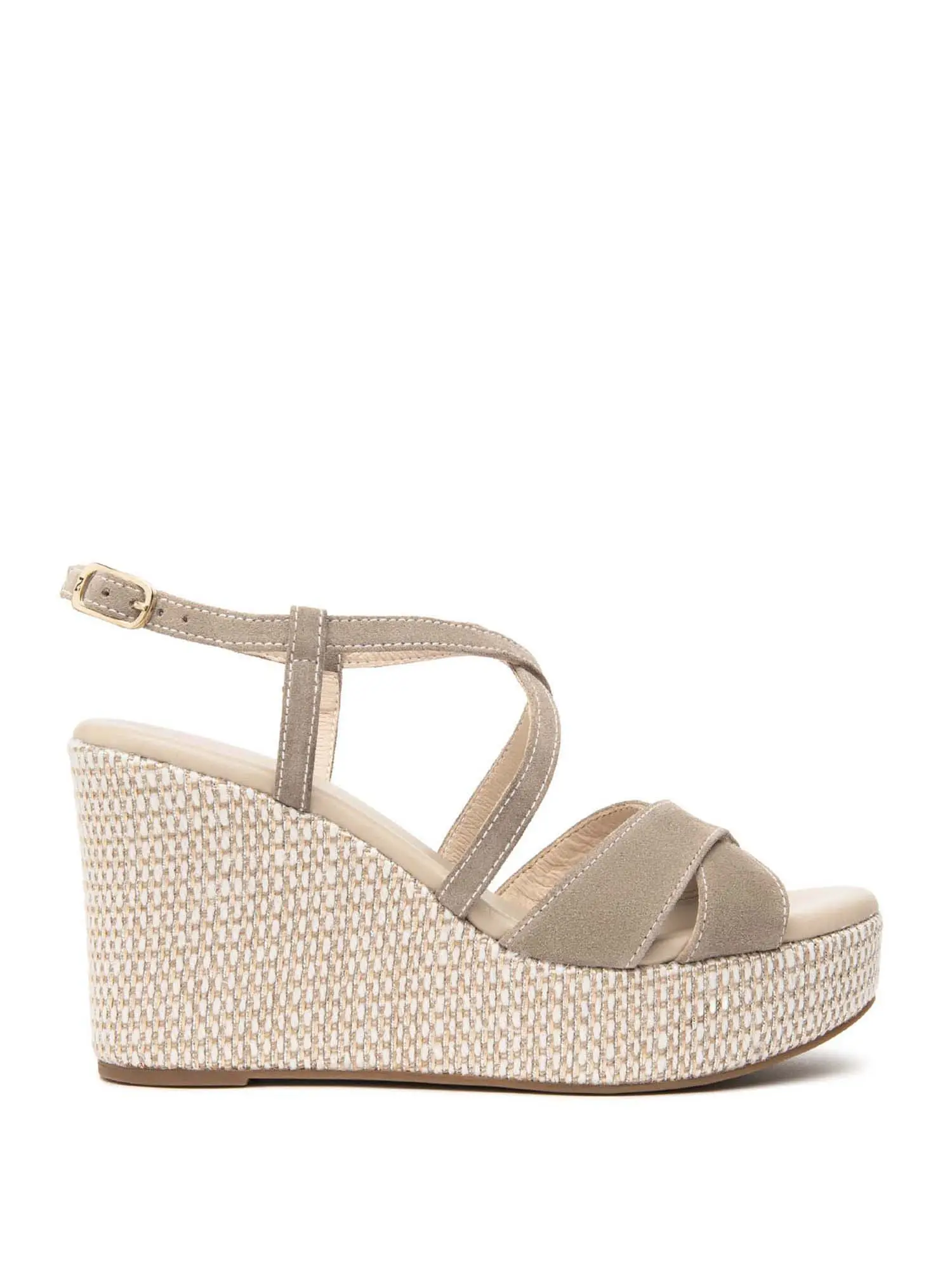SANDALO DONNA - NERO GIARDINI - E513570D - GRIGIO, 39