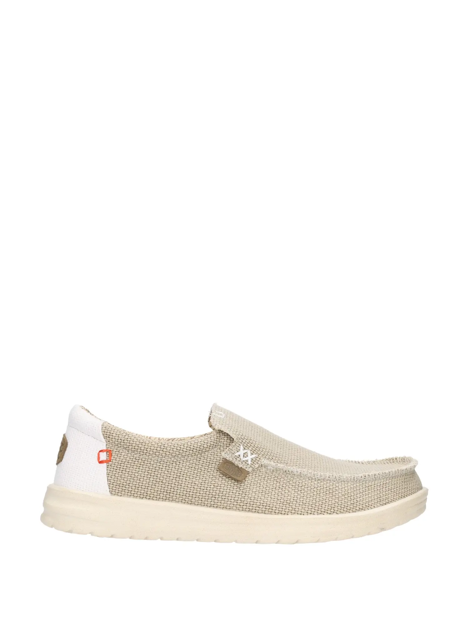 SLIP ON UOMO - HEY DUDE - HD.40124 - BIANCO SPORCO, 41
