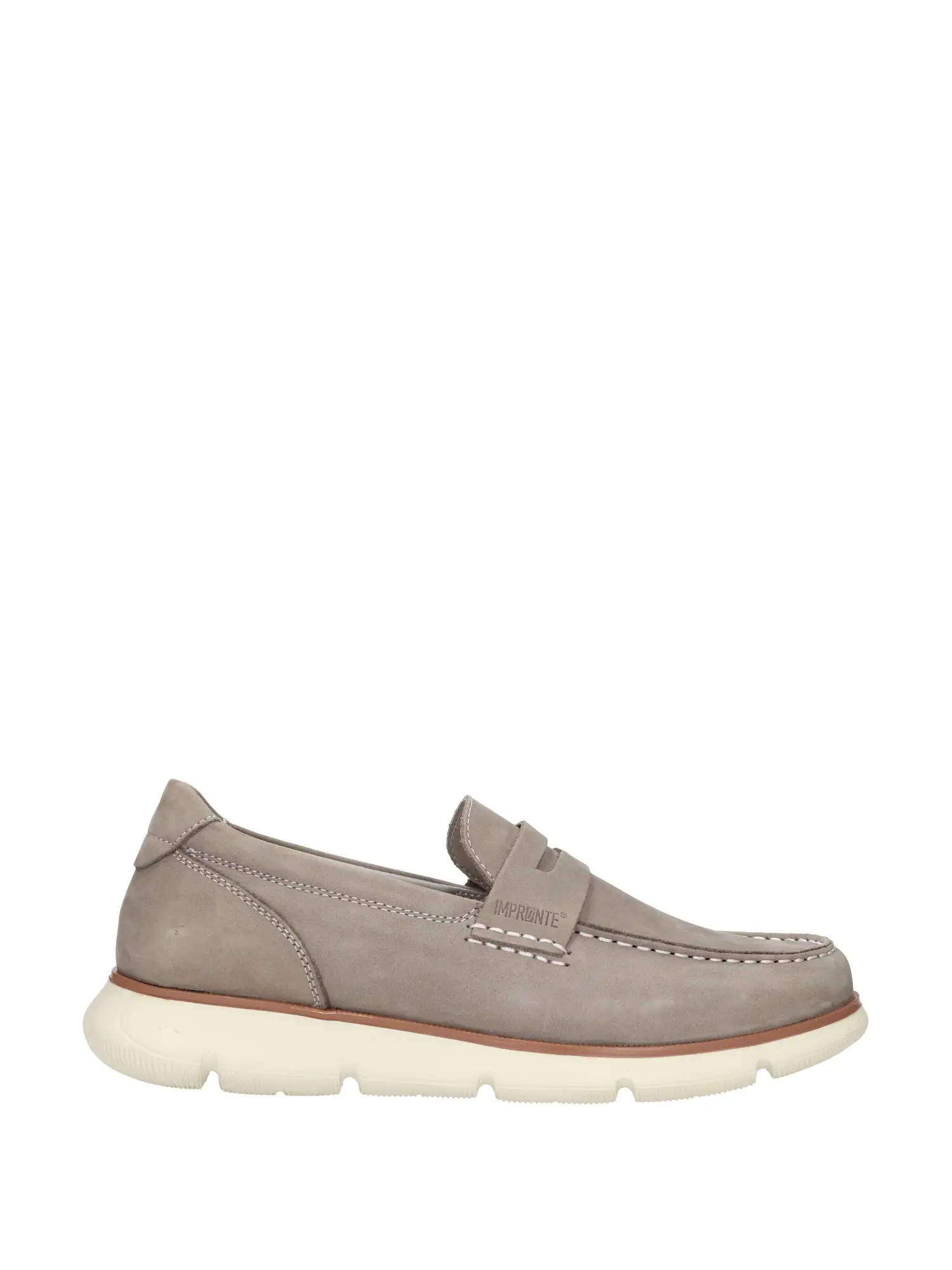 MOCASSINO UOMO - IMPRONTE - IM51070A - GRIGIO, 42