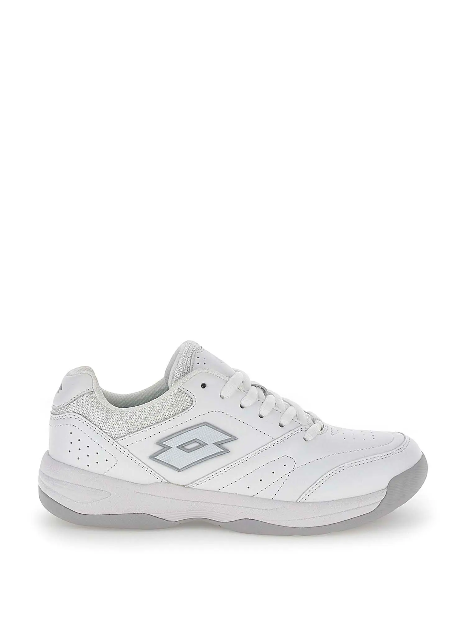 SNEAKERS DONNA - LOTTO - 220655 - BIANCO/ARGENTO, 41