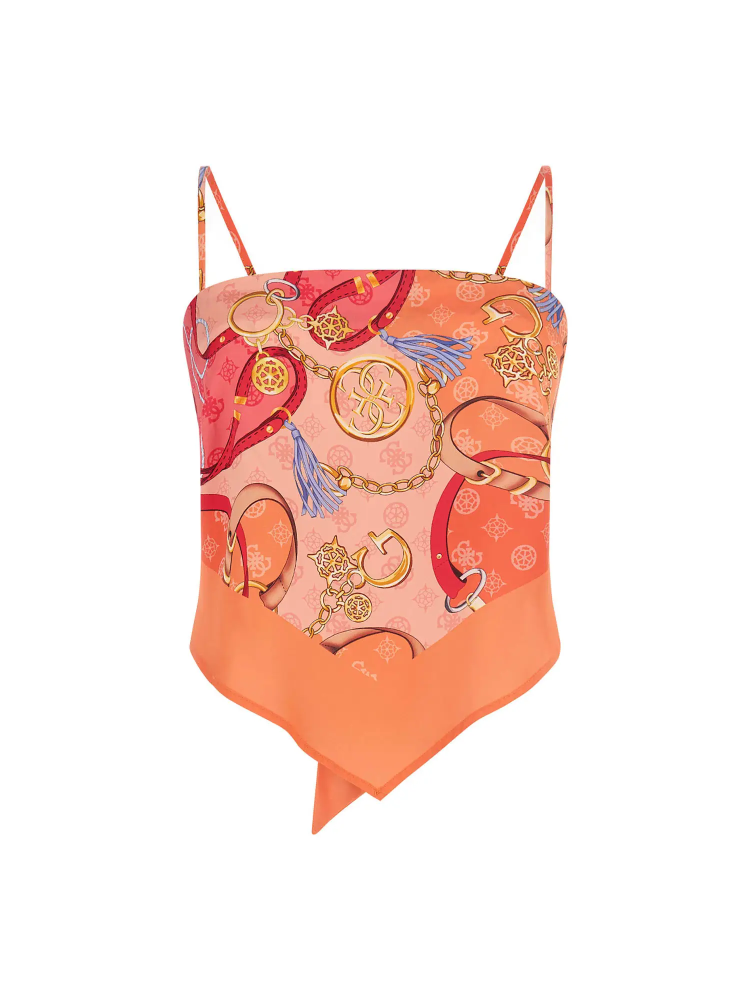 TOP DONNA - GUESS UNDERWEAR - E5GH02 WH4V0 - ARANCIO, L