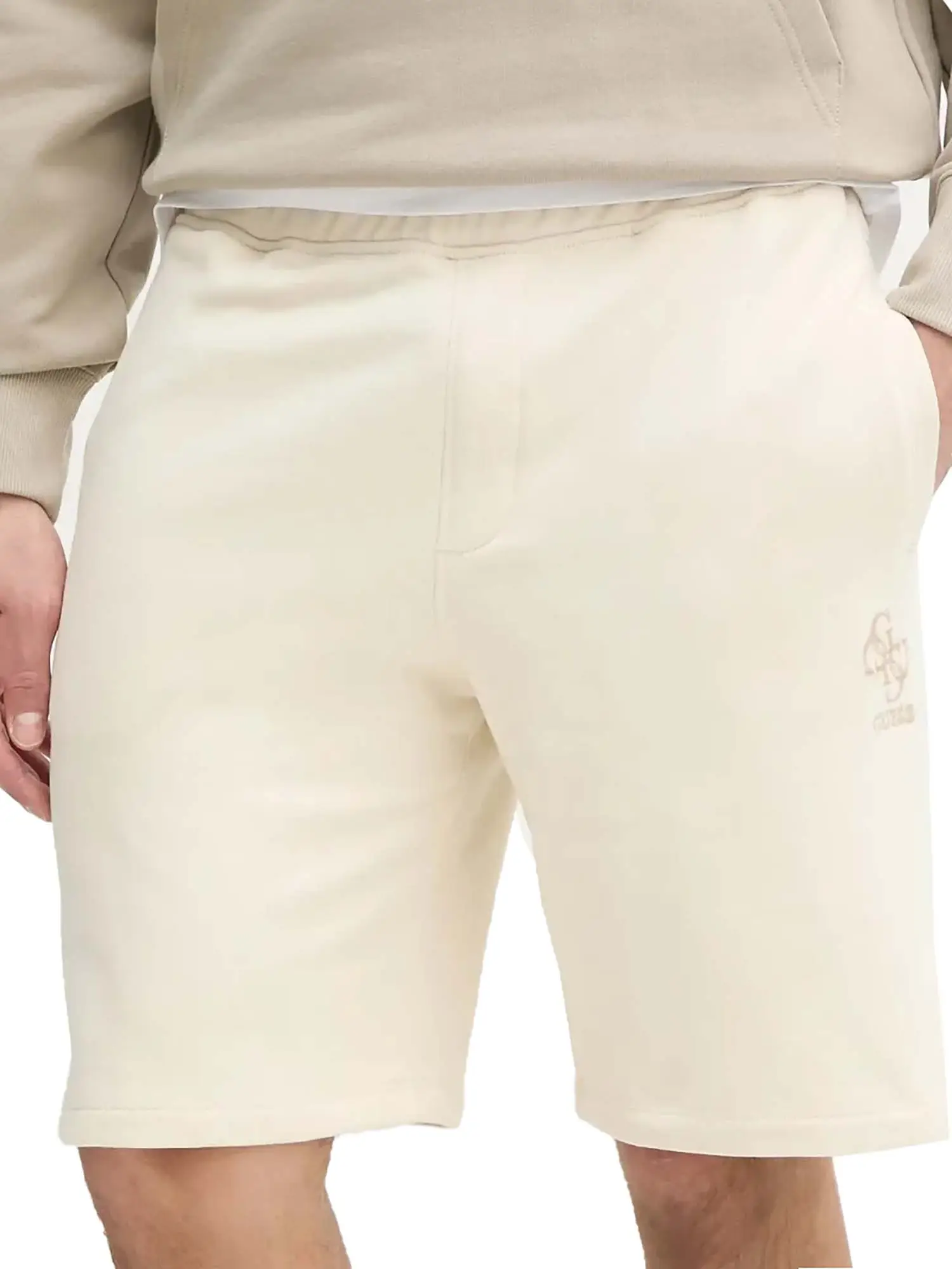 BERMUDA UOMO - GUESS APPAREL - M5GD10 KCN01 - SABBIA, M