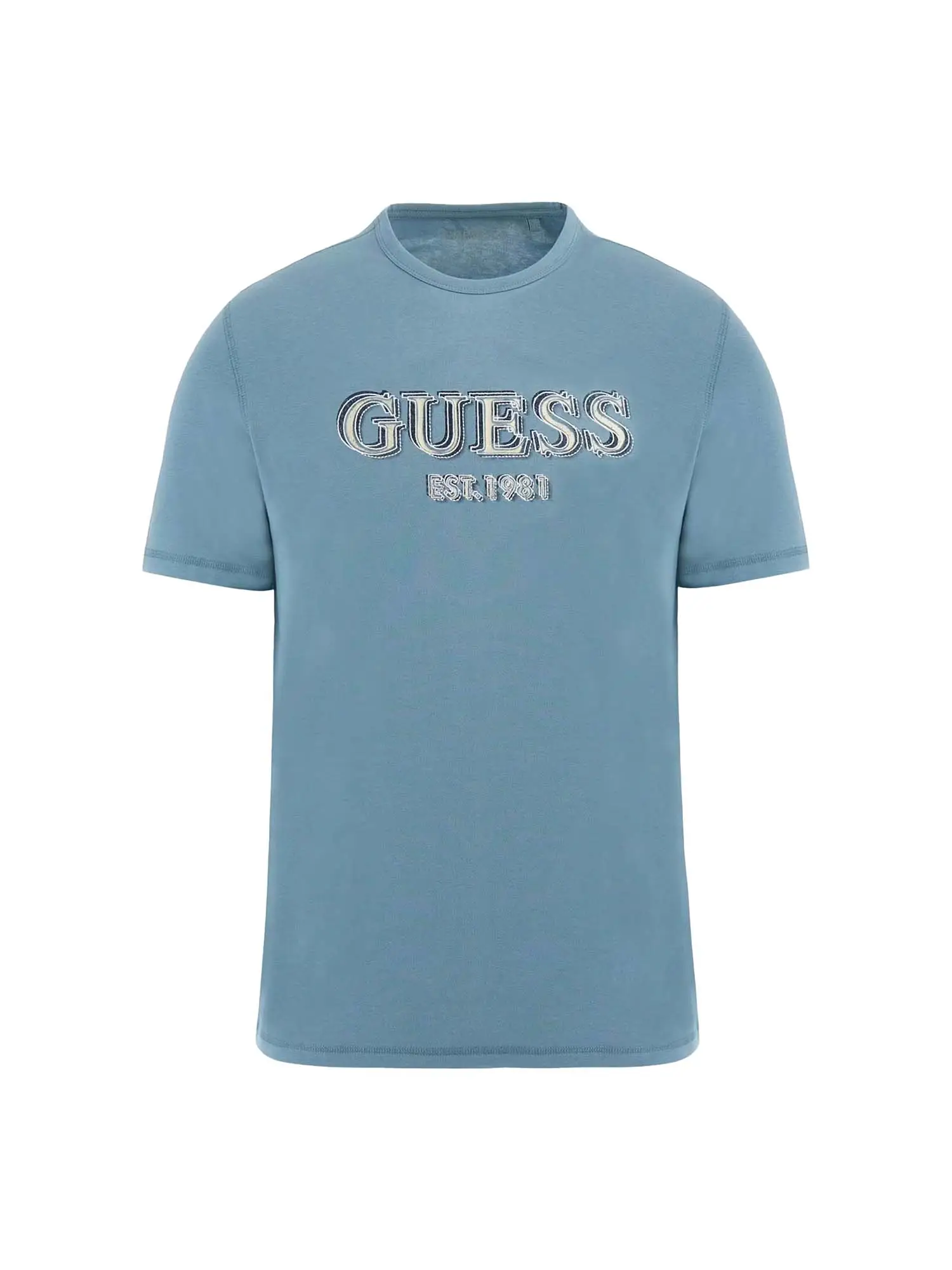 T-SHIRT UOMO - GUESS APPAREL - M5GI07 I3Z14 - BLU, XXL