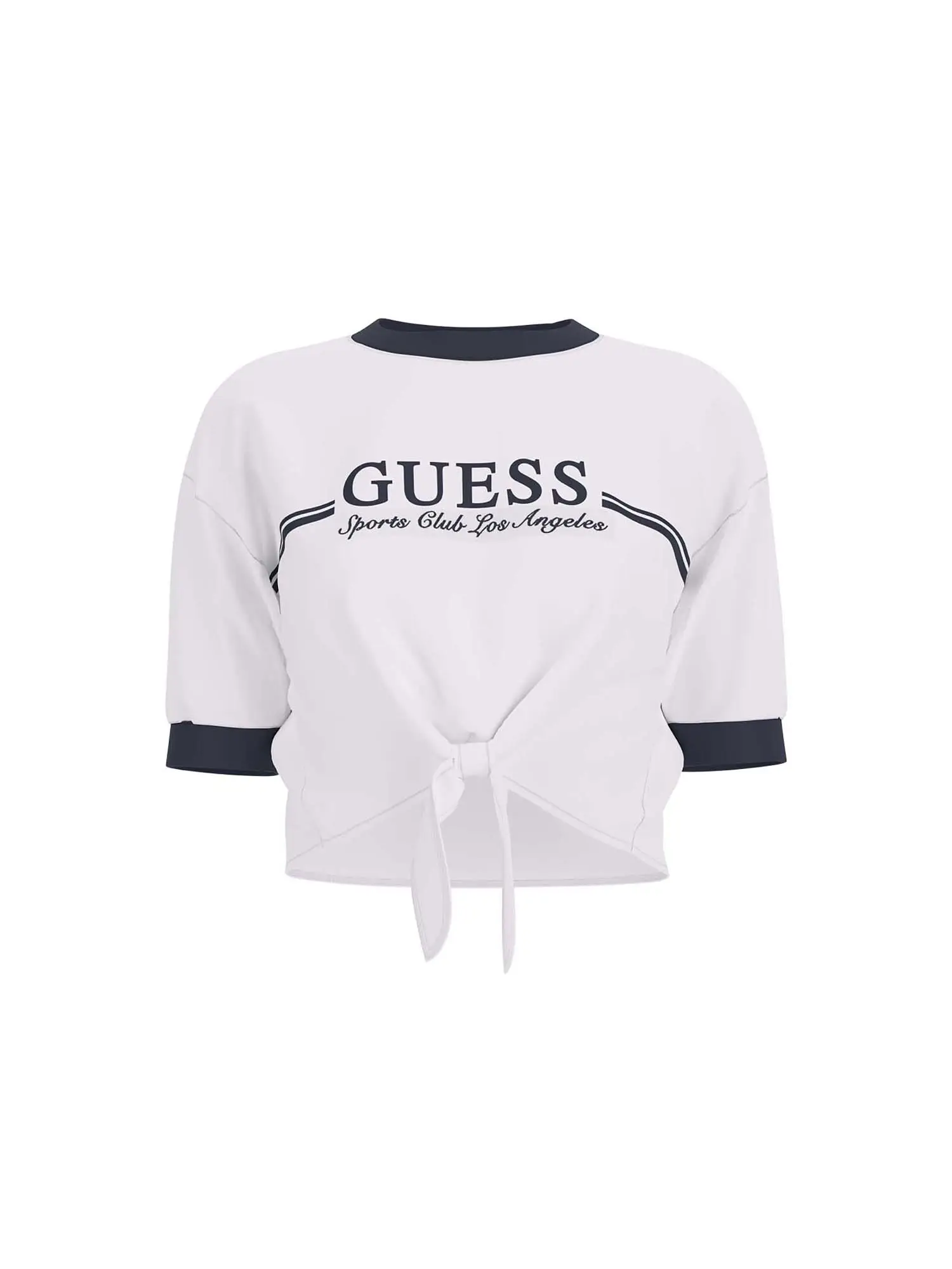 T-SHIRT DONNA - GUESS ATHLEISURE - V5GI05 I3Z14 - BIANCO, L