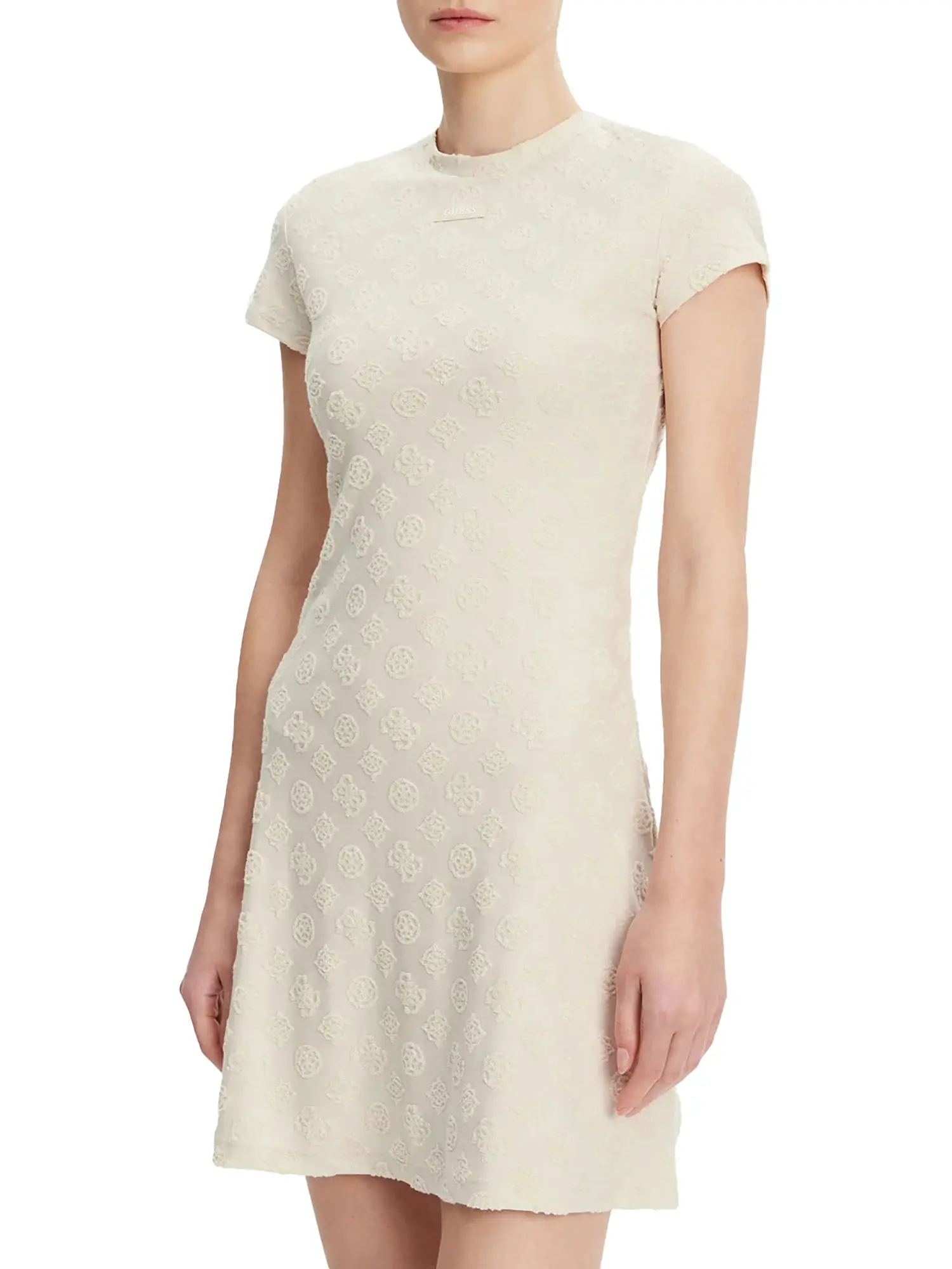 ABITO DONNA - GUESS ATHLEISURE - V5GK07 KCT02 - BEIGE, M