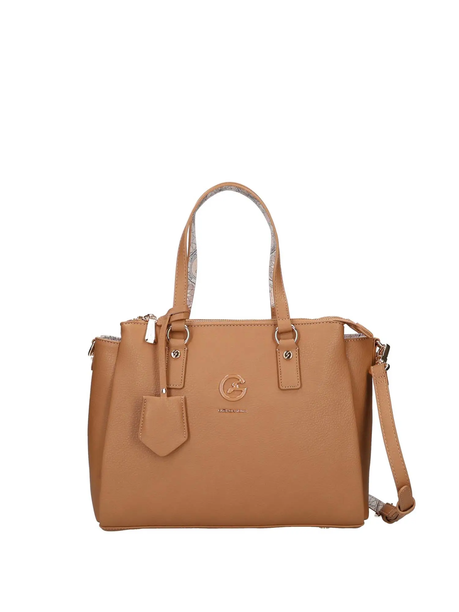 BORSA A SPALLA DONNA - GATTINONI ROMA - BENDN8609WVW - TAN, UNICA