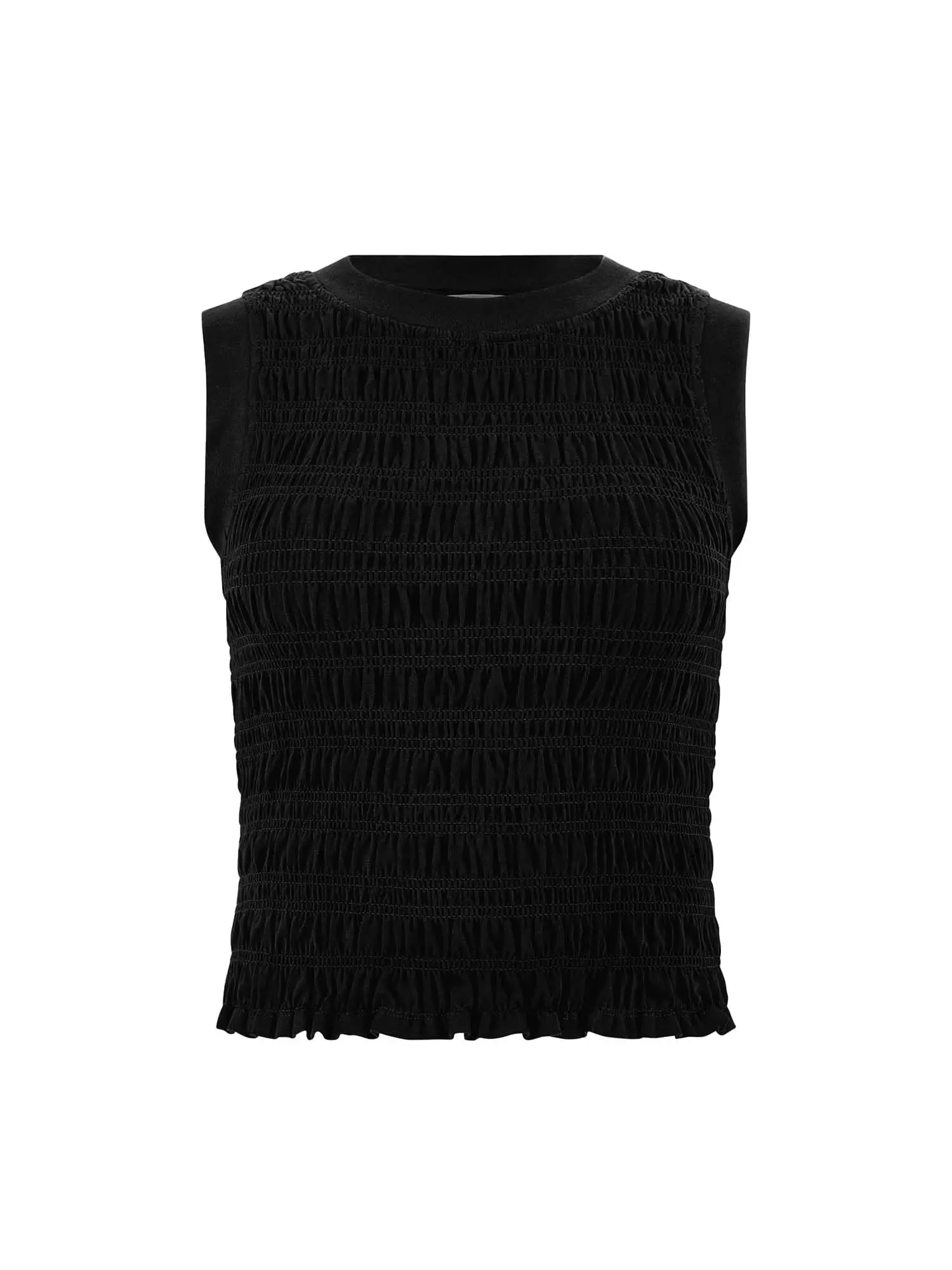 TOP DONNA - GUESS APPAREL - W5GP17 KCSA2 - NERO, L