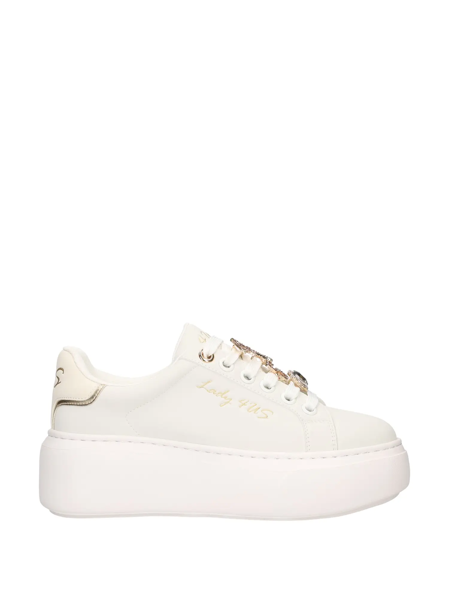 SNEAKERS DONNA - 4US - AFLAME 100 - BIANCO, 36