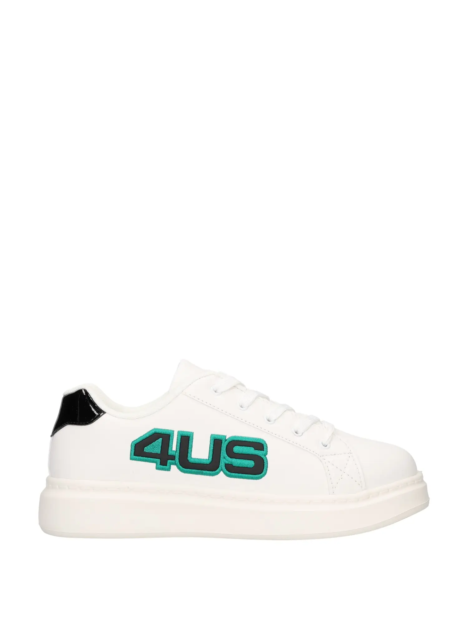 SNEAKERS RAGAZZA - 4US - MILU - NERO, 37