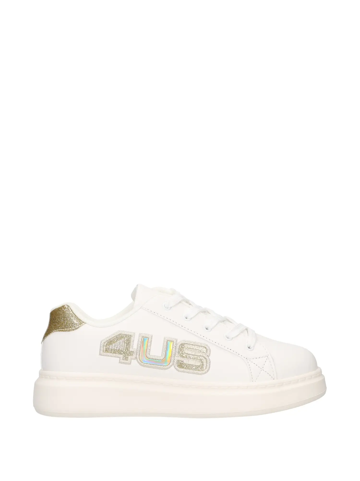 SNEAKERS RAGAZZA - 4US - MILU - ORO, 40