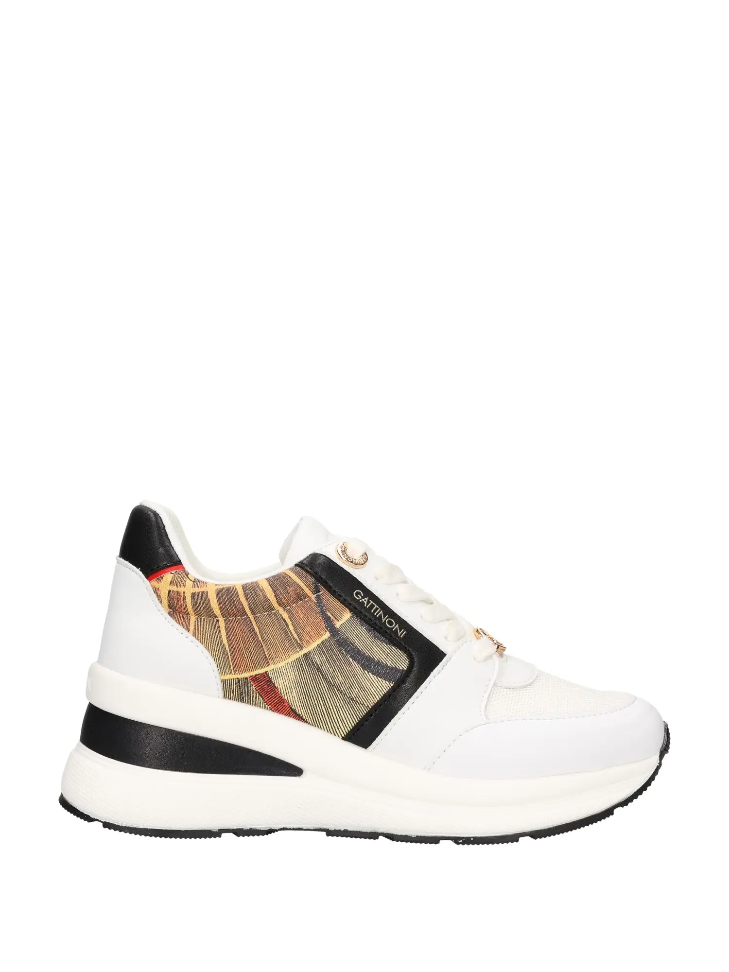 SNEAKERS DONNA - GATTINONI - PEGEI6307WPB - BIANCO/NERO, 36
