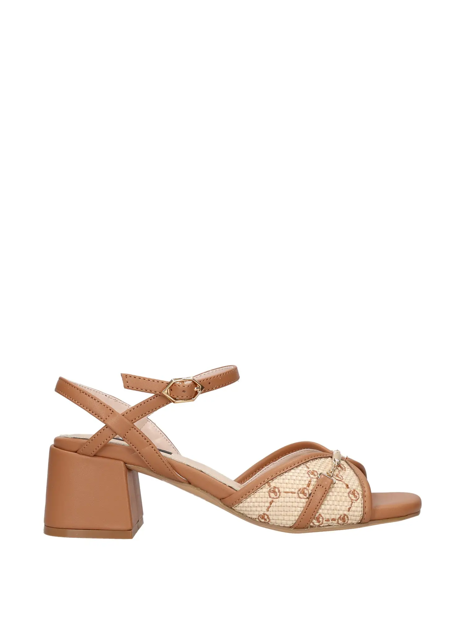 SANDALO DONNA - GATTINONI ROMA - PENNS1563WZE - BEIGE/MARRONE, 35