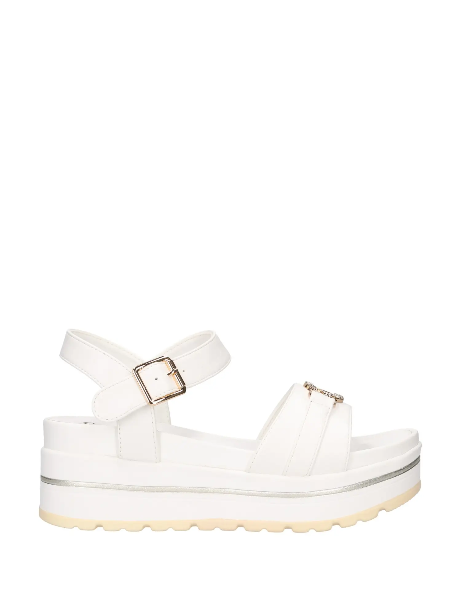 SANDALO DONNA - SOLO SOPRANI - SOLO51SA 229 - BIANCO, 36