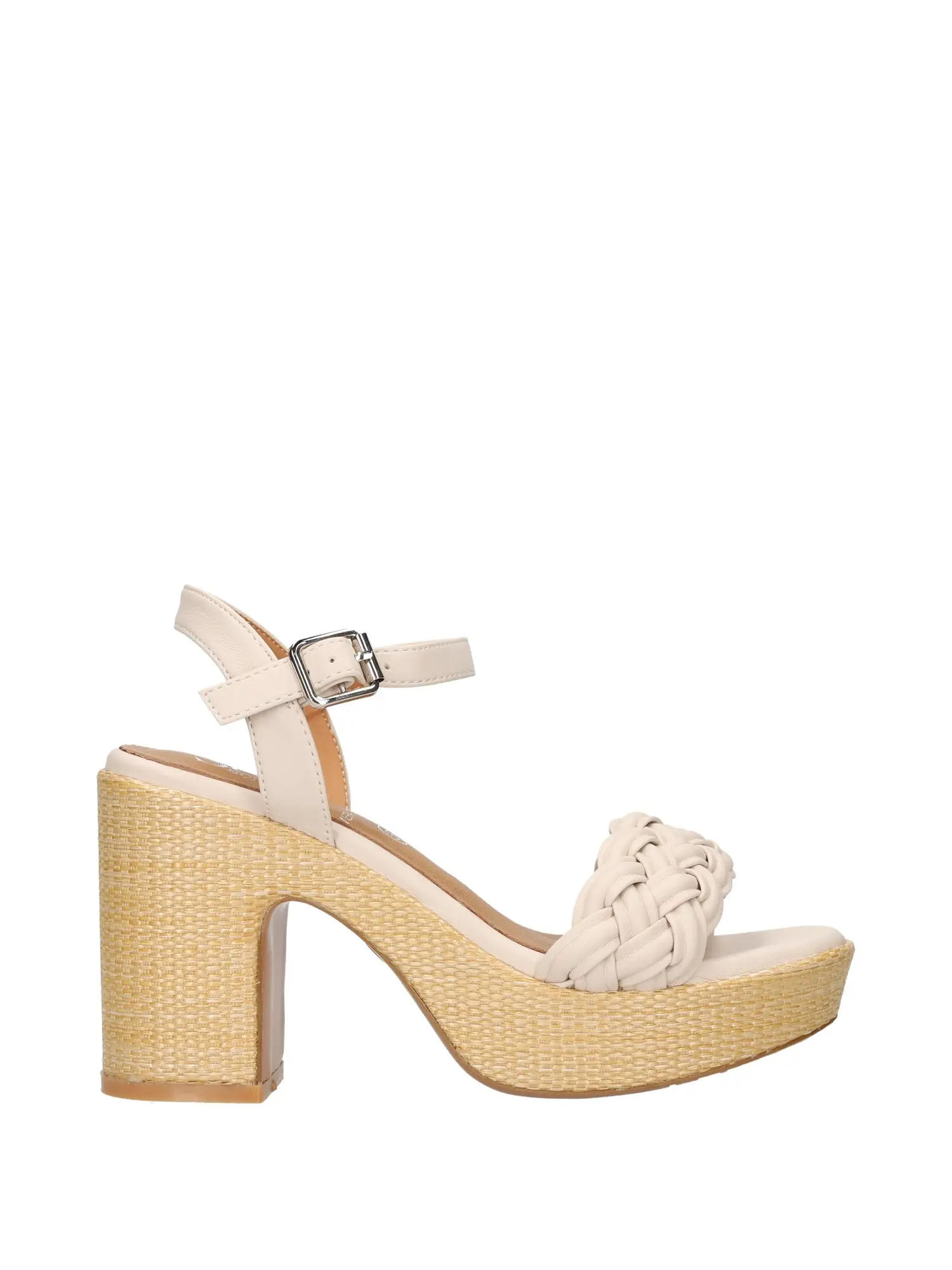 SANDALO DONNA - SOLO SOPRANI - SOLO51SA 318 - BIANCO, 40