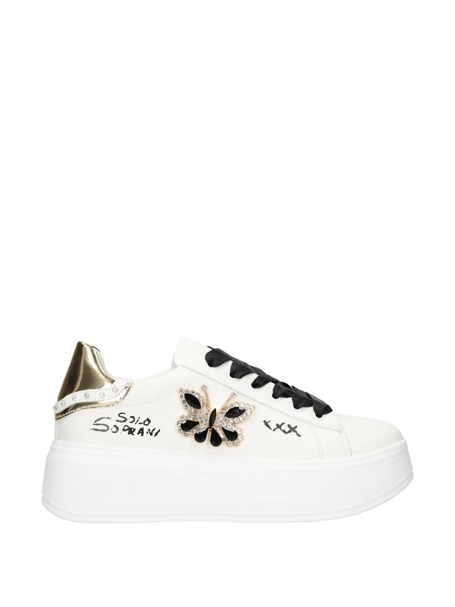 SNEAKERS DONNA - SOLO SOPRANI - SOLO51SN 006 - ORO, 41