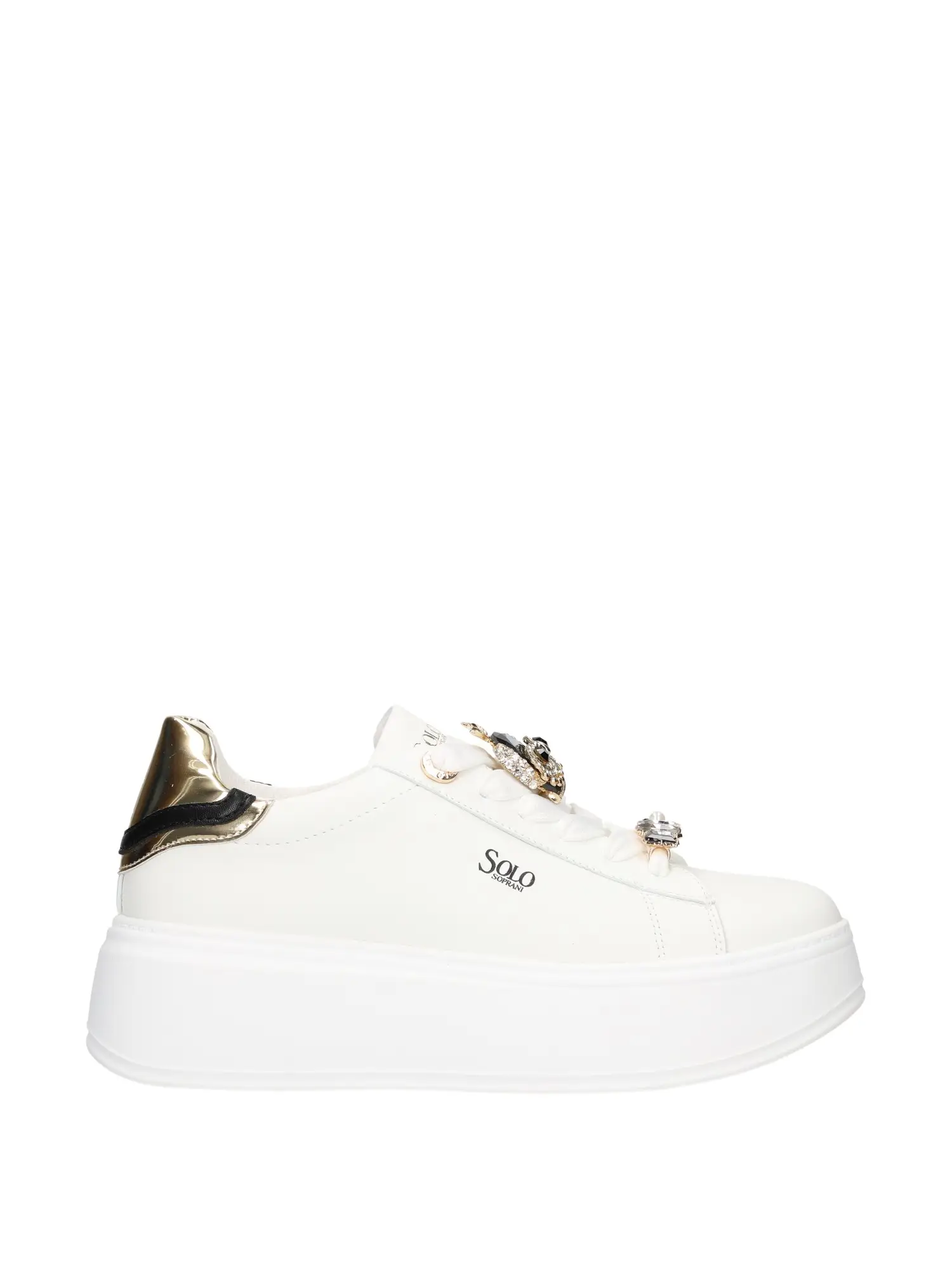 SNEAKERS DONNA - SOLO SOPRANI - SOLO51SN 007 - ORO, 40