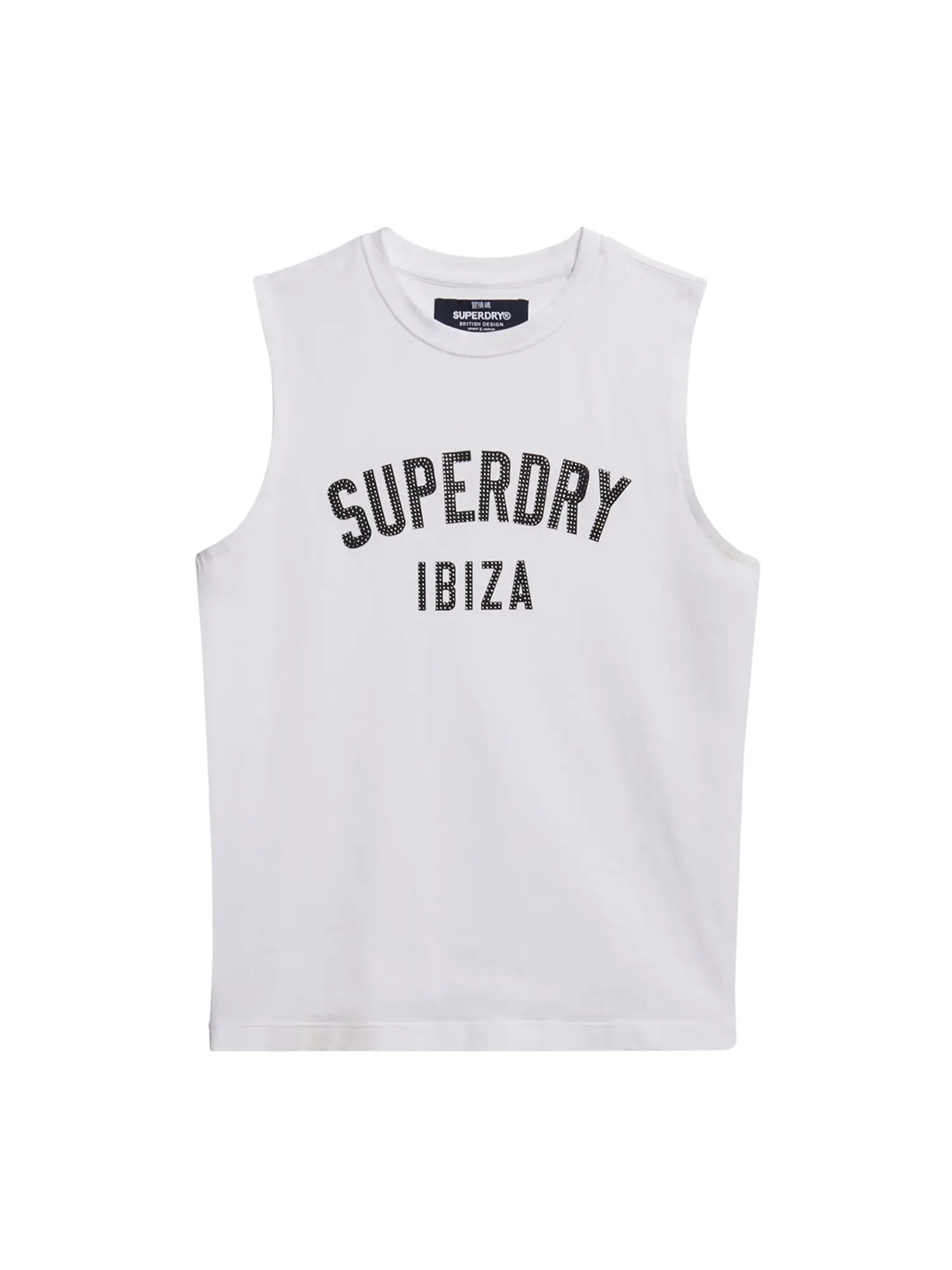 TOP DONNA - SUPERDRY - W6012040A - BIANCO, XXS