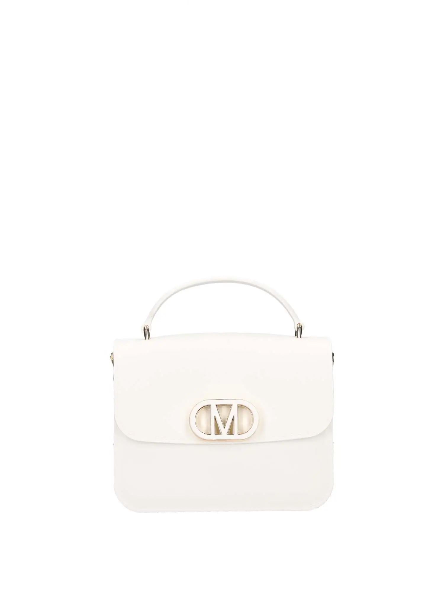 BORSA A MANO DONNA - MARC ELLIS - FLAT EAR 25_ - BIANCO/ORO, UNICA