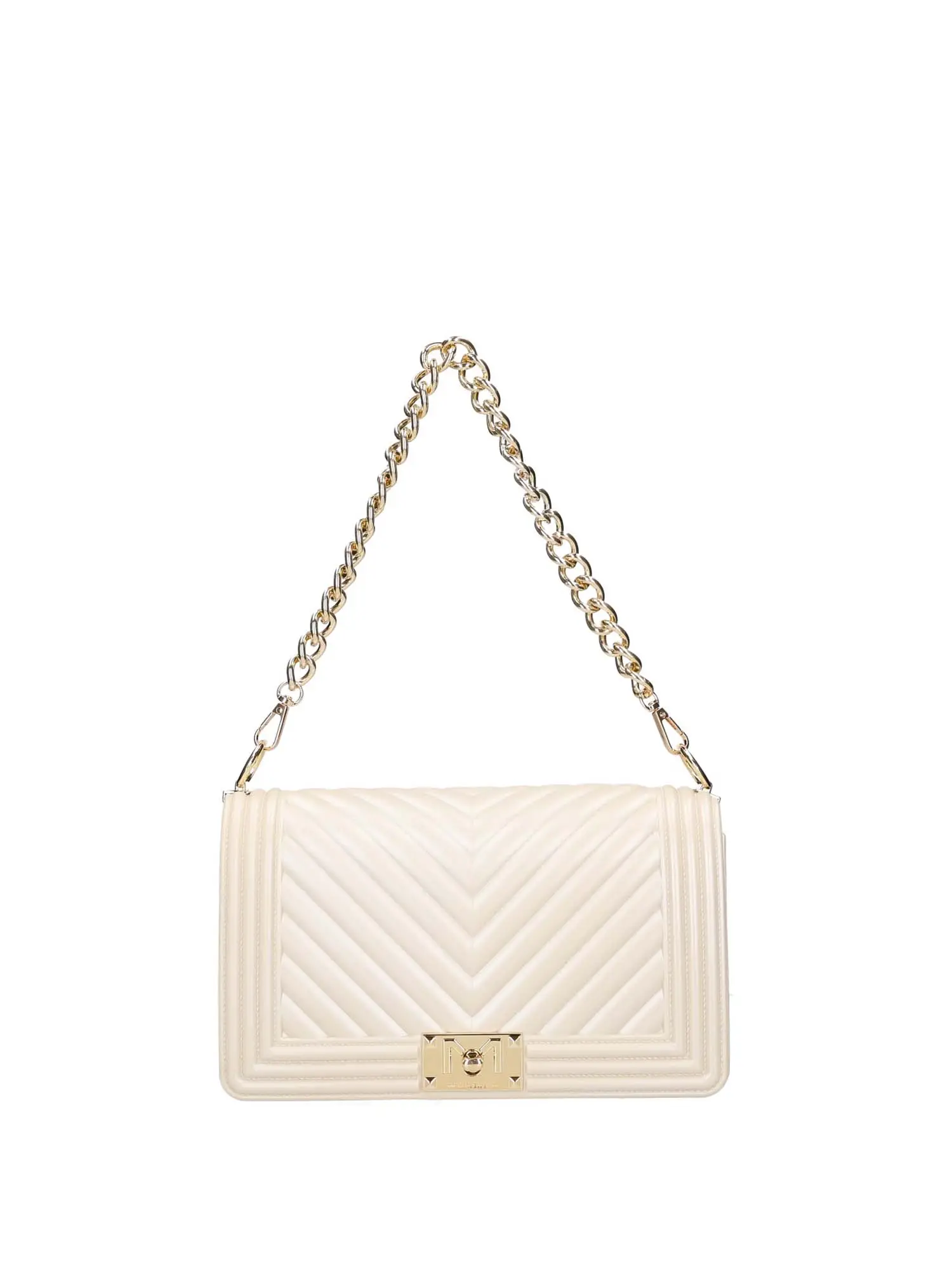 TRACOLLA DONNA - MARC ELLIS - FLAT M 25_ - BEIGE/ORO, UNICA
