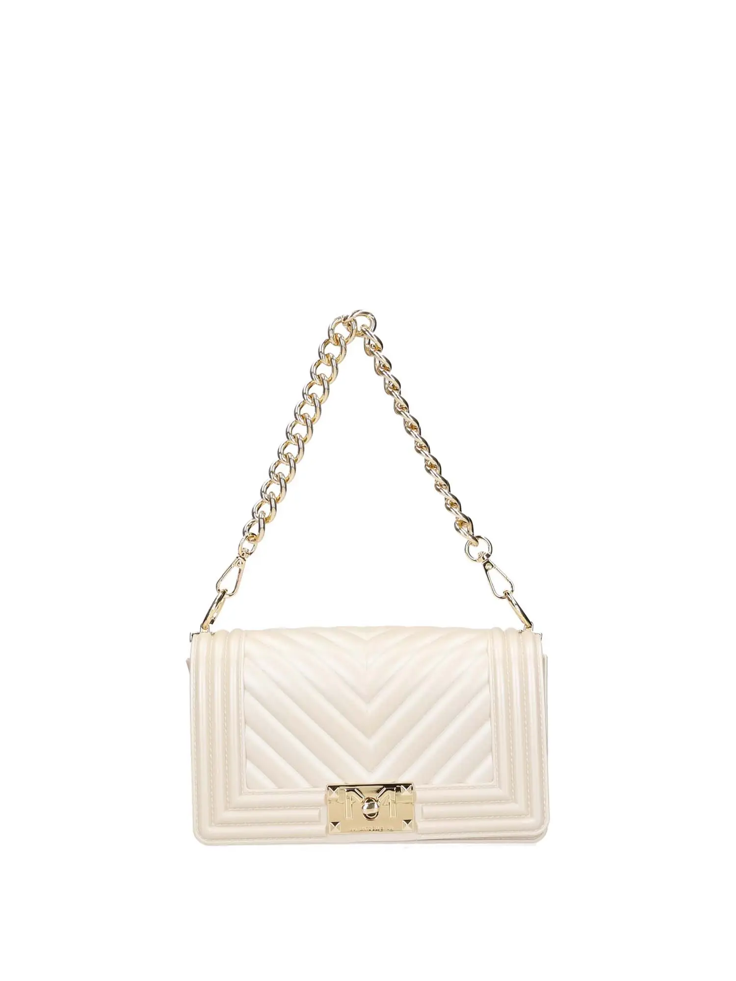 TRACOLLA DONNA - MARC ELLIS - FLAT S 25_ - BEIGE/ORO, UNICA