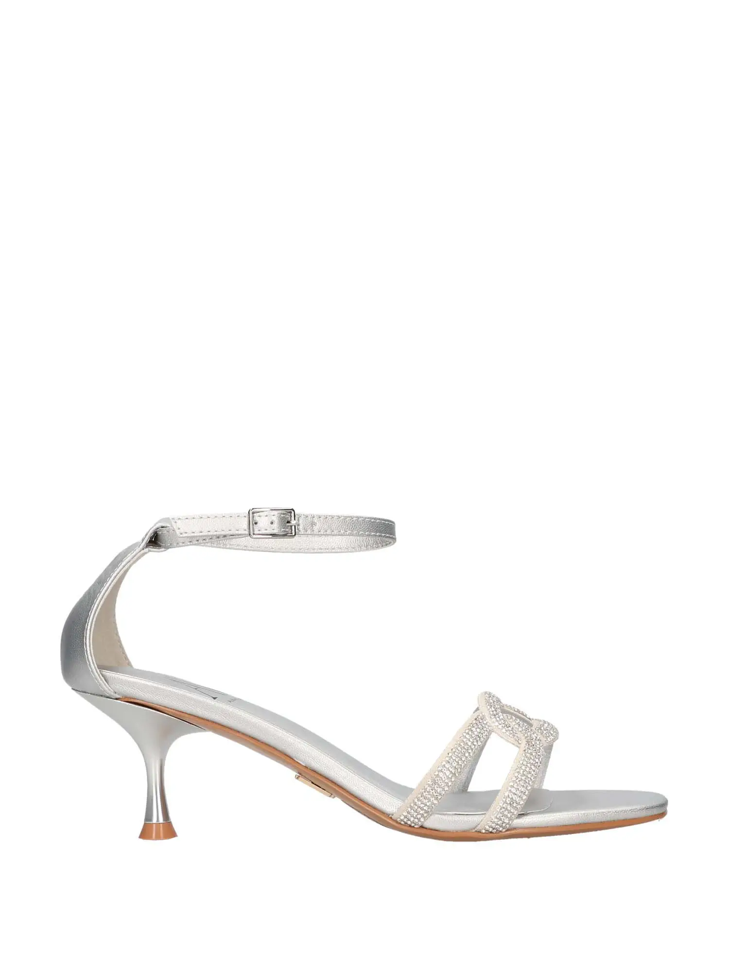SANDALO DONNA - ALBANO VANITY - AV6815 - ARGENTO, 39