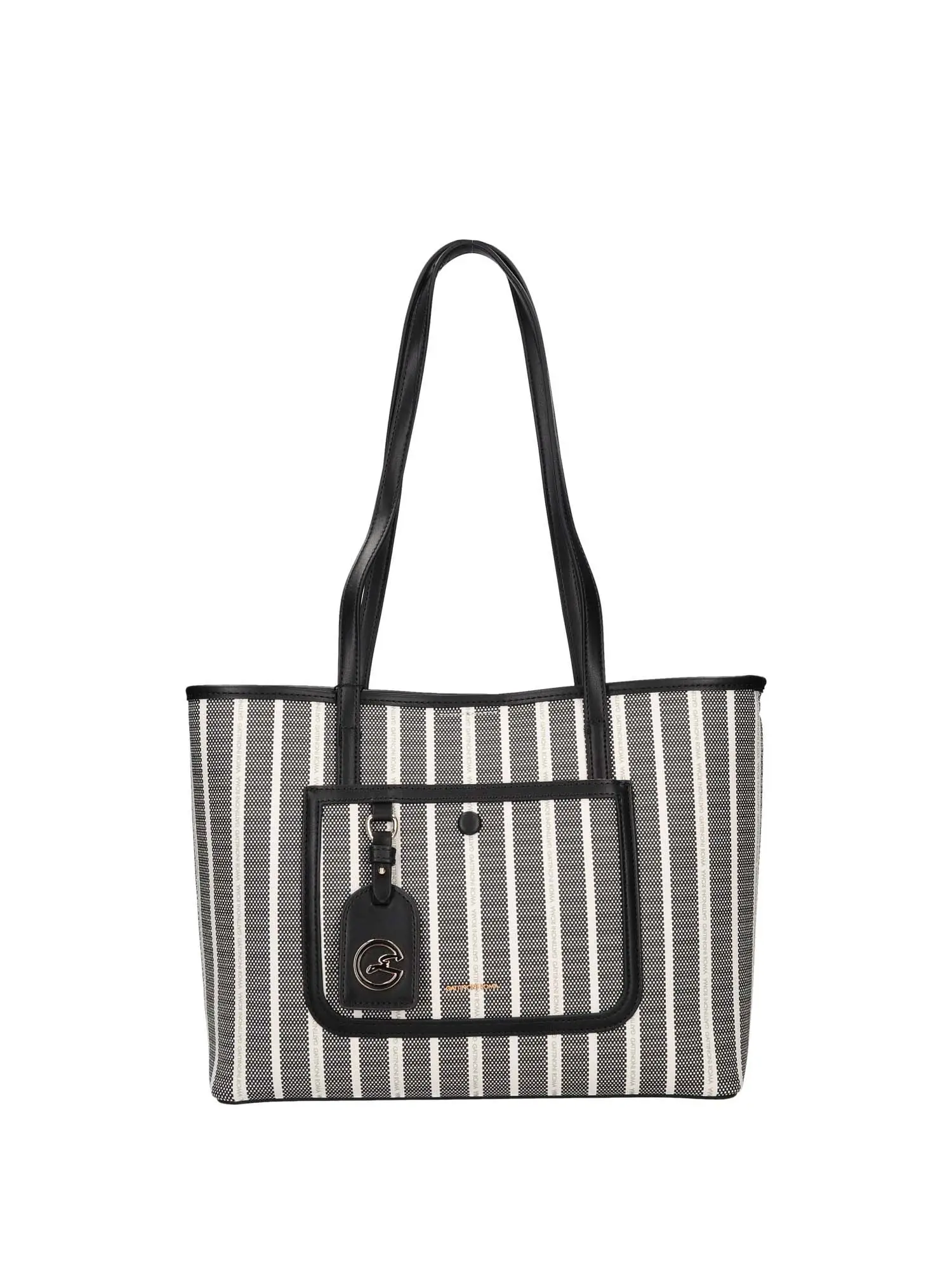 BORSA A SPALLA DONNA - GATTINONI ROMA - BEN1A8544WPG - NERO, UNICA
