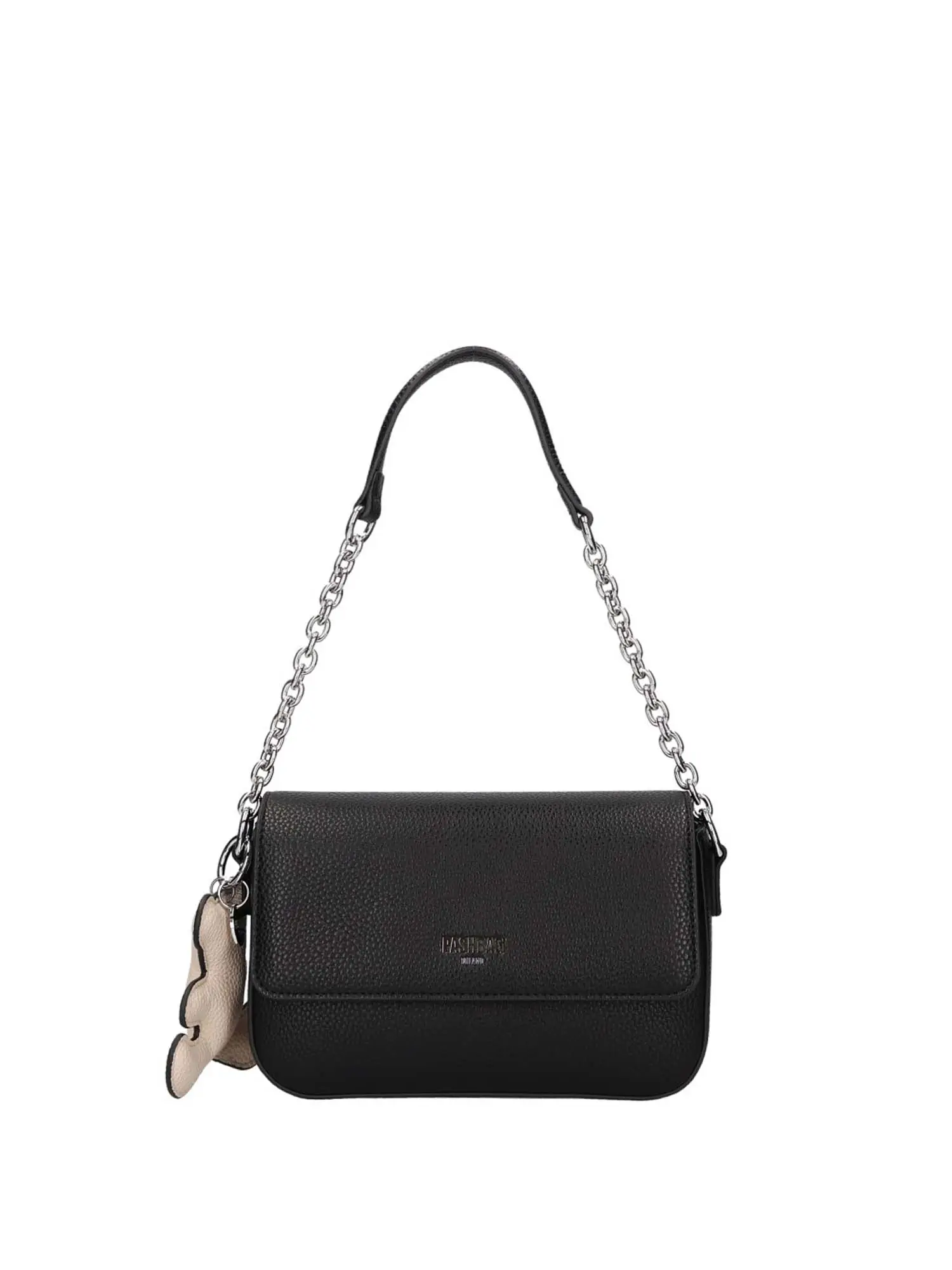 BORSA A SPALLA DONNA - PASH BAG - 17347-LIK-S5M-P - NERO, UNICA