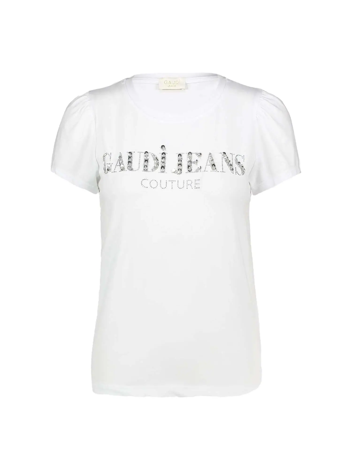 T-SHIRT DONNA - GAUDI JEANS - 511BD64022 - BIANCO, L