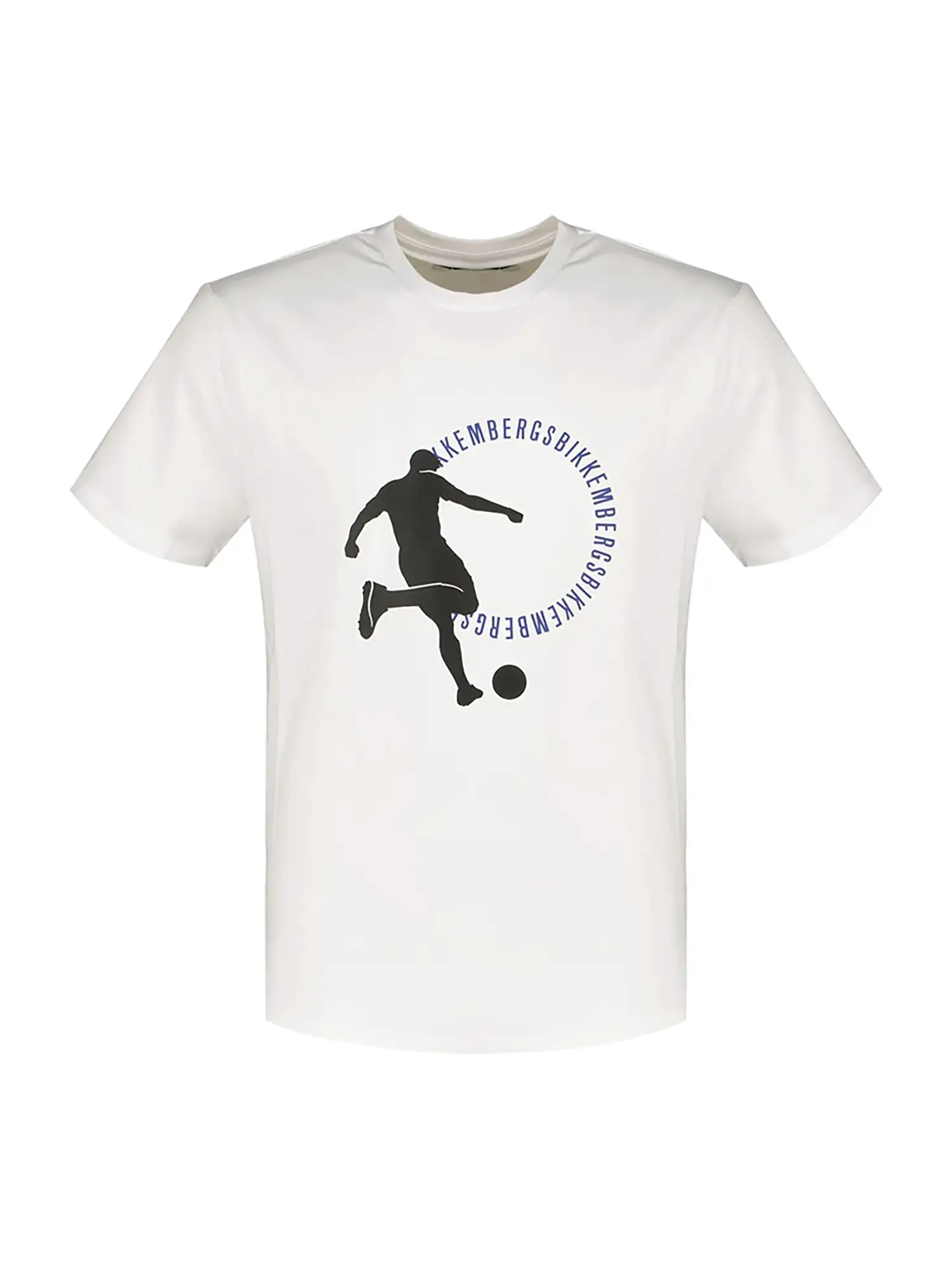 T-SHIRT UOMO - BIKKEMBERGS - BMT0709 - BIANCO, XXL