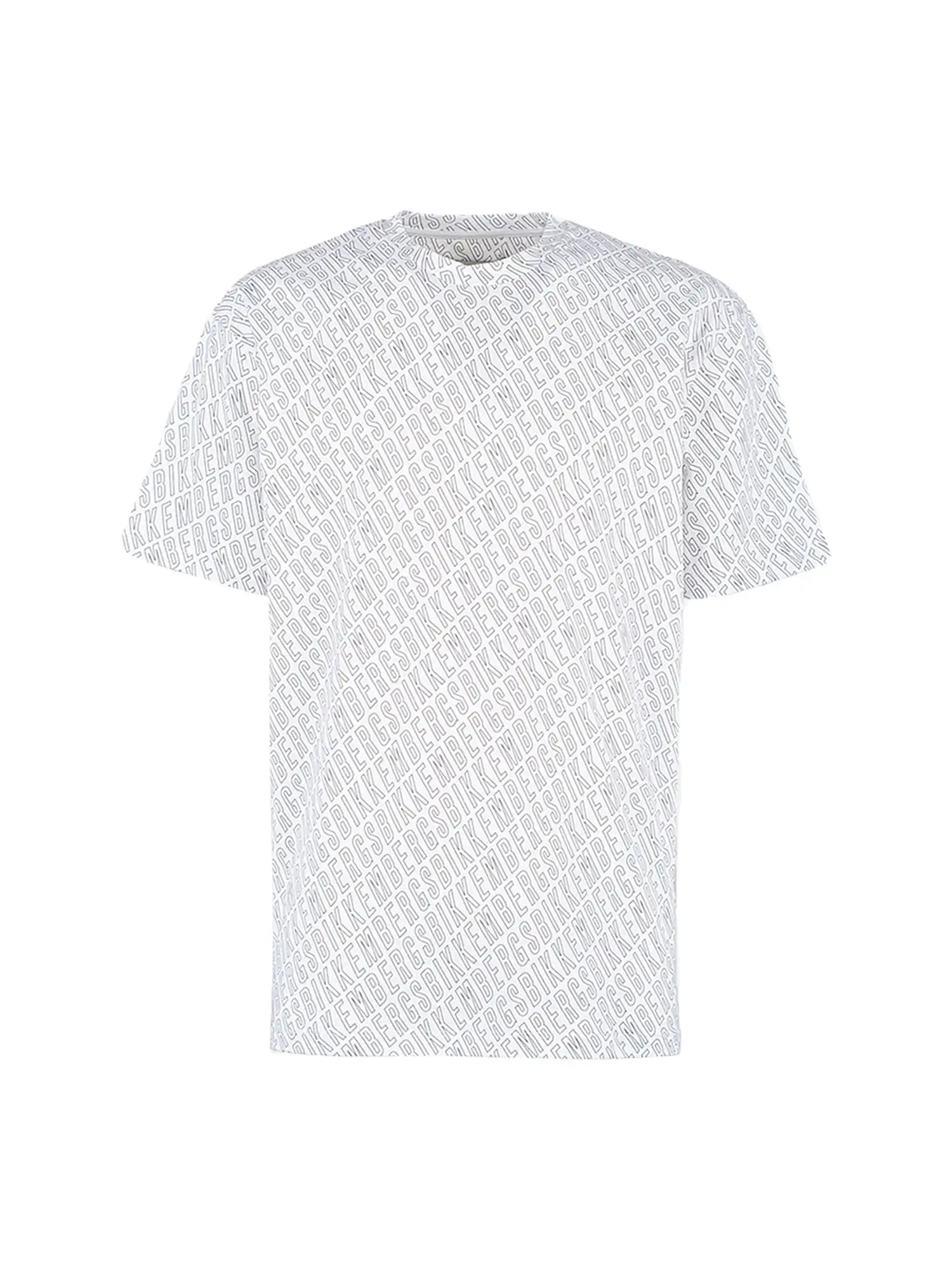 T-SHIRT UOMO - BIKKEMBERGS - BMT0912 - BIANCO, XL