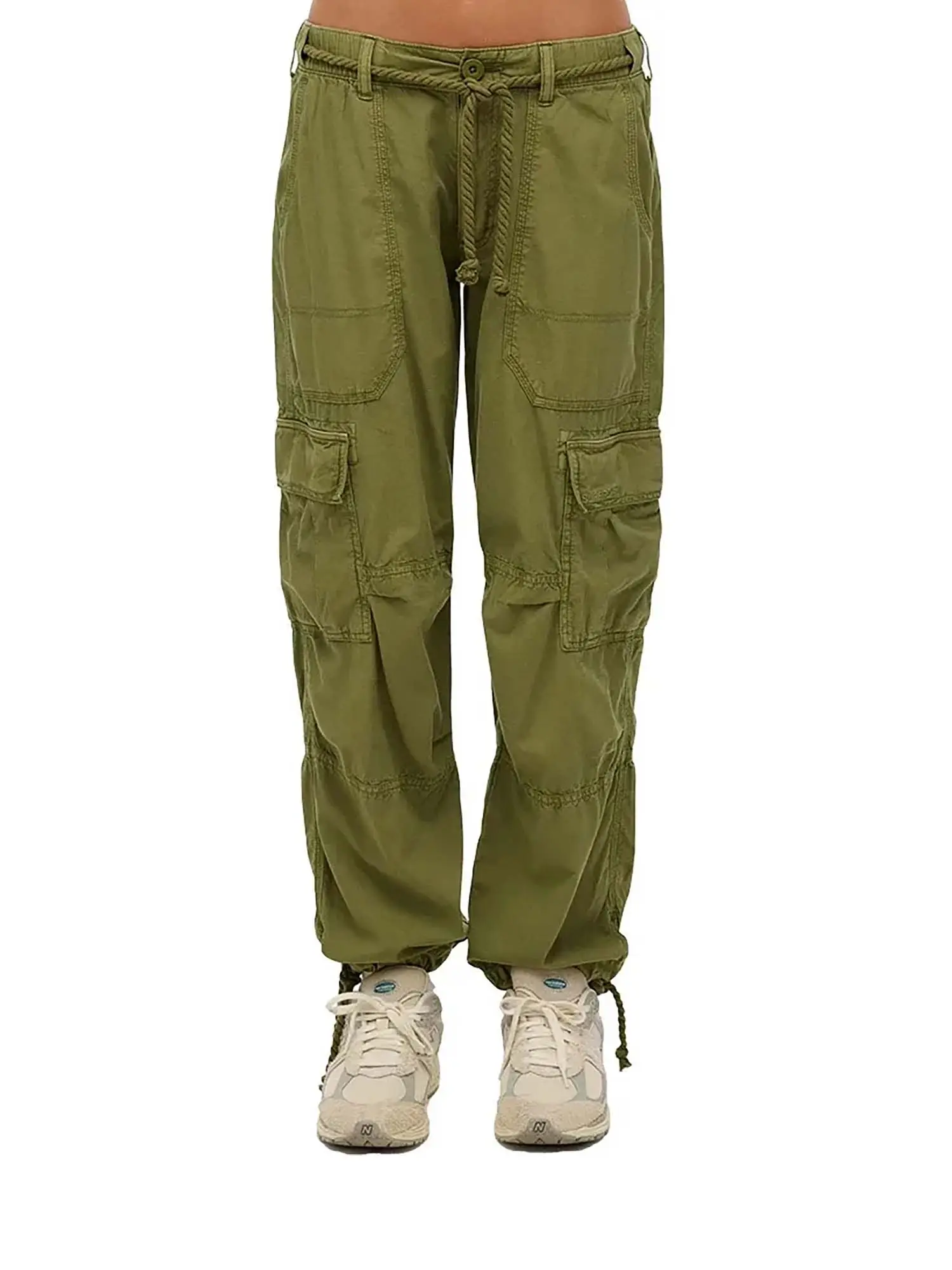 PANTALONE DONNA - SUPERDRY - W7011201A - VERDE, 32