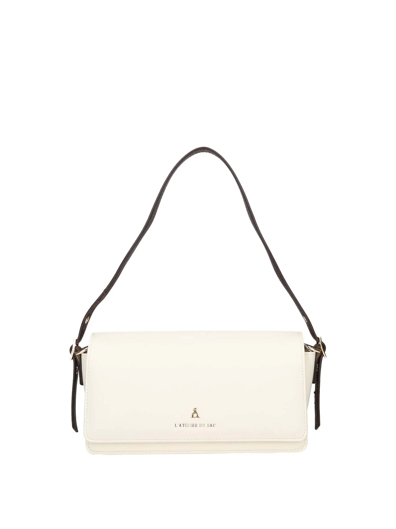BORSA A SPALLA DONNA - ATELIER DU SAC - 16951-MIL-S5B-A - BIANCO, UNICA