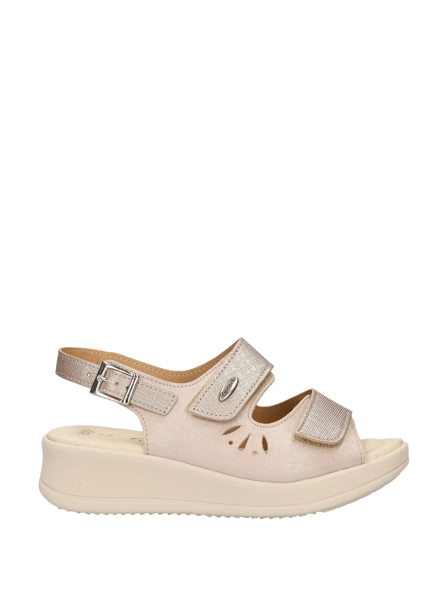 SANDALO DONNA - RIPOSELLA - ALIDA E WB03BX - BEIGE, 39