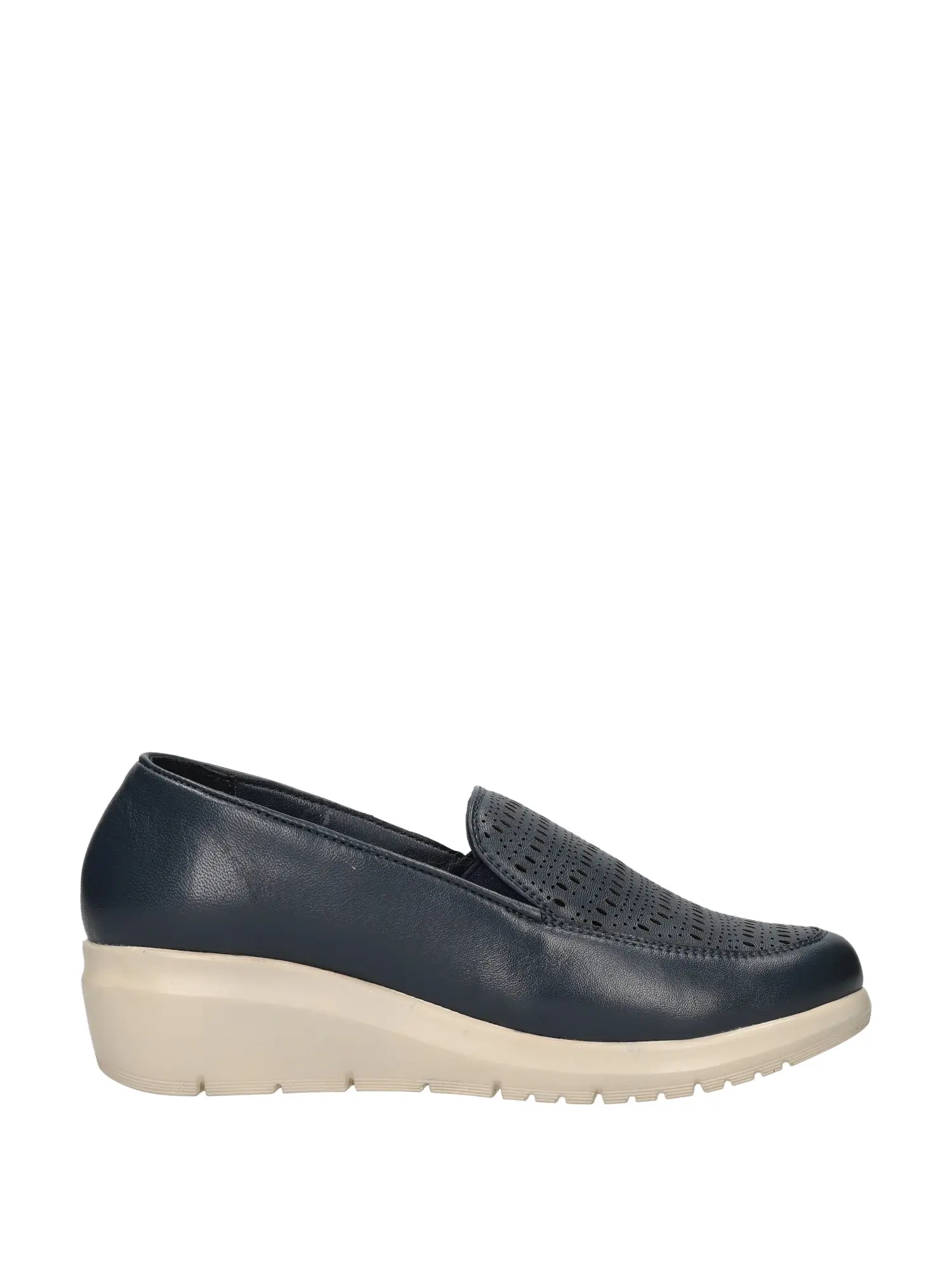 MOCASSINO DONNA - RIPOSELLA - ROSA E WB01BX - BLU, 41