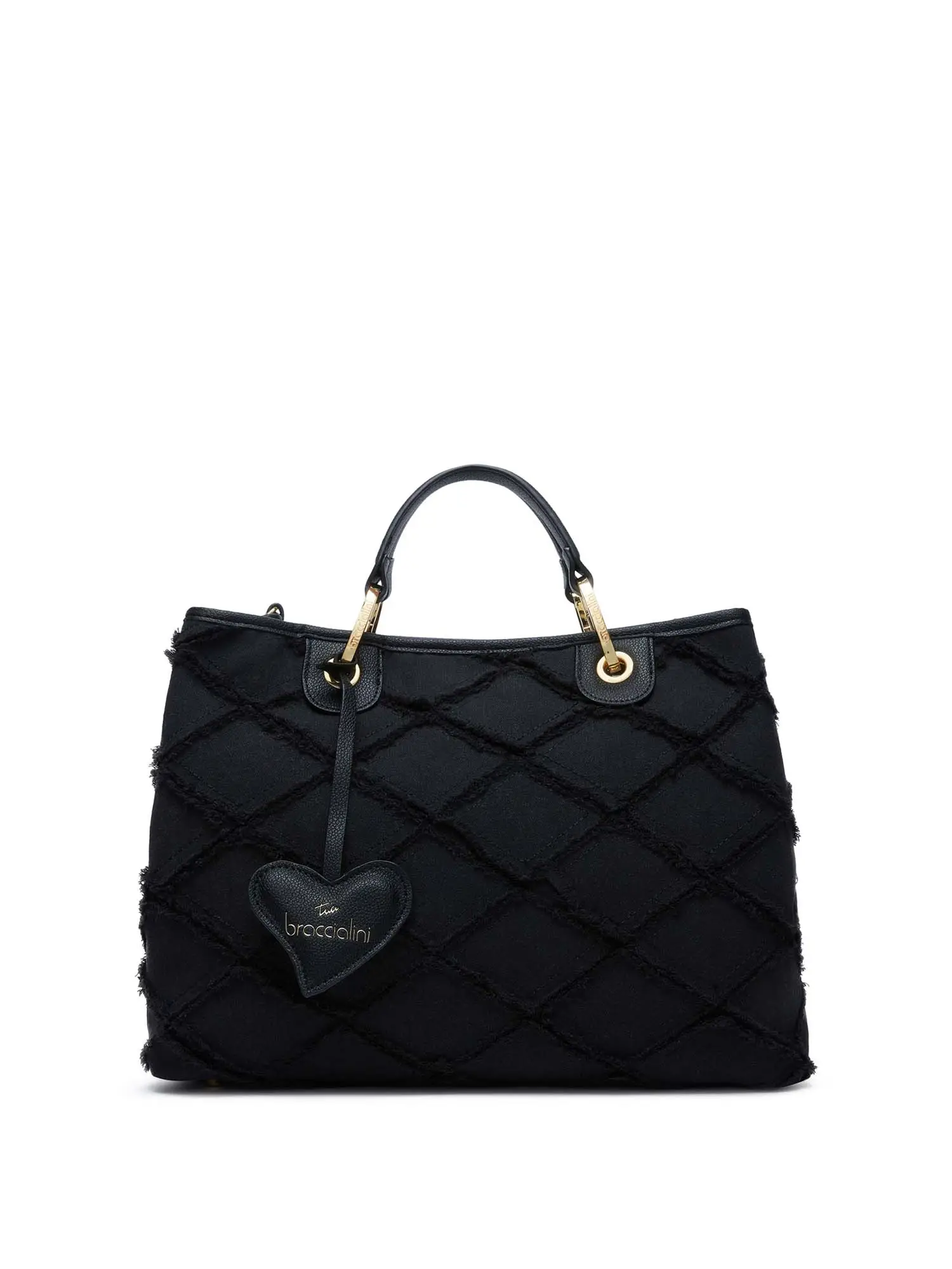 BORSA A MANO DONNA - BRACCIALINI - B18460-TY - NERO, UNICA